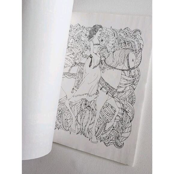 New 2025 "THE MAGICAL FOREST" Coloring Book with 40 Prints To Color & Frame1 - Picture 15 of 16